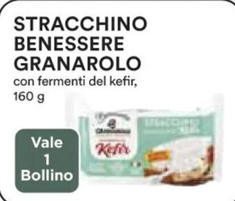 Coop STRACCHINO BENESSERE GRANAROLO 160 g offerta