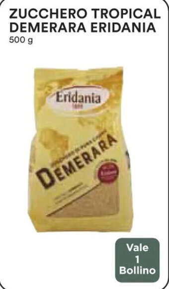 Coop ZUCCHERO TROPICAL DEMERARA ERIDANIA 500 g offerta