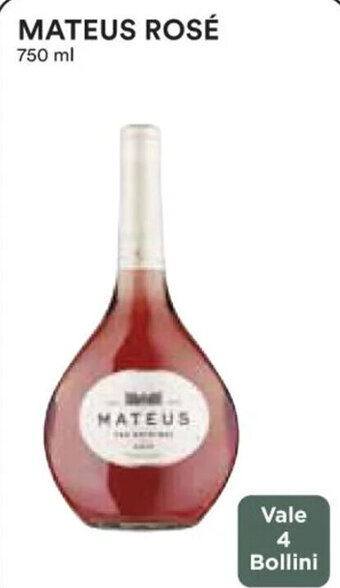 Coop MATEUS ROSÉ 750 ml offerta