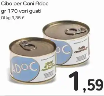 Cibo per Cani Adoc gr 170
