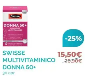 SWISSE MULTIVITAMINICO DONNA 50+ 30 cpr