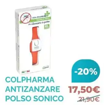 COLPHARMA ANTIZANZARE POLSO SONICO