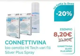 CONNETTIVINA bio cerotto Hi Tech vari f.ti Silver Plus Spray