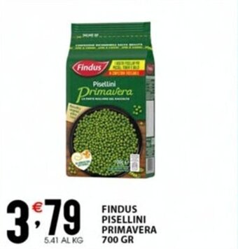 Sisa FINDUS PISELLINI PRIMAVERA 700 GR offerta