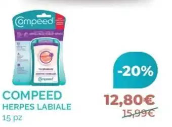 COMPEED HERPES LABIALE 15 pz