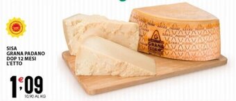 Sisa SISA GRANA PADANO DOP 12 MESI offerta