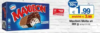 Sì con te Maxibon Motta x4 384 g offerta