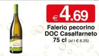 Sì con te Falerio pecorino DOC Casalfarneto 75 cl offerta