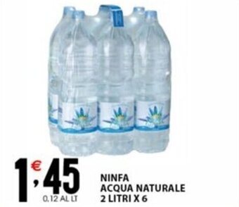 NINFA ACQUA NATURALE 2 LITRI X 6