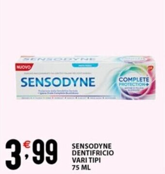 SENSODYNE DENTIFRICIO VARI TIPI 75 ML