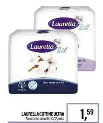 LAURELLA COTONE ULTRA Assorbenti assortiti 10/12 pezzi