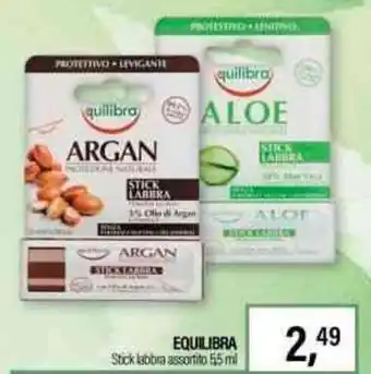 Caddy's EQUILIBRA Stick labbra assortito 55 ml offerta