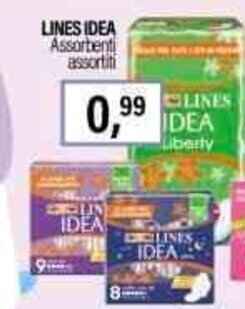 Caddy's LINES IDEA Assorbent assortiti offerta