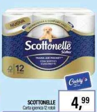 Caddy's SCOTTONELLE Carta Igienica 12 rotoli offerta