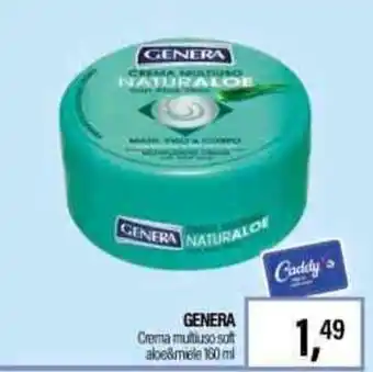 GENERA Crema multiuso soft aloe&miele 160 ml