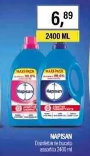 NAPISAN Disinfettante bucato assortito 2400 ml