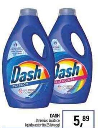Caddy's DASH Detersivo lavatrice liquido assortito 25 lavaggi offerta