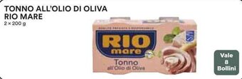 TONNO ALL'OLIO DI OLIVA RIO MARE 2 x 200 g