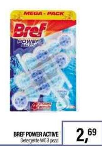 Caddy's BREF POWER ACTIVE Detergente WC 3 pezzi offerta