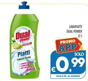 Il Centesimo LAVAPIATTI DUAL POWER LT 1 offerta