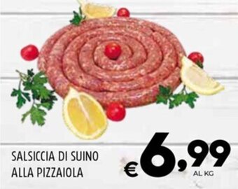 Il Centesimo SALSICCIA DI SUINO ALLA PIZZAIOLA offerta
