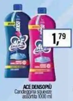 Caddy's ACE DENSOPIÙ Candeggina squeeze assortita 1000ml offerta