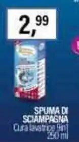 Caddy's SPUMA DI SCIAMPAGNA Cura lavatrice 9in1 250 ml offerta