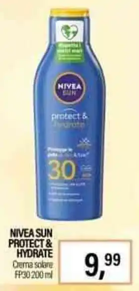 Caddy's NIVEA SUN PROTECT & HYDRATE Crema solare FP30 200ml offerta