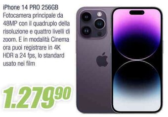 Trony iPhone 14 PRO 256GB offerta