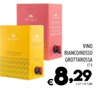 VINO BIANCO/ROSSO GROTTAROSSA LT 5