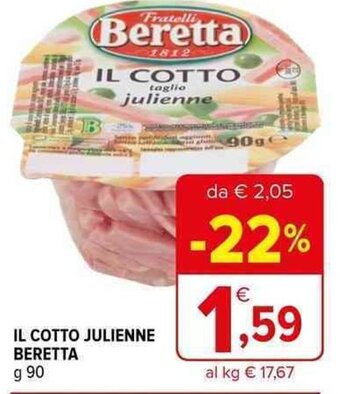 Iperal IL COTTO JULIENNE BERETTA g 90 offerta
