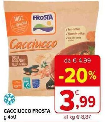 Iperal CACCIUCCO FROSTA g 450 offerta