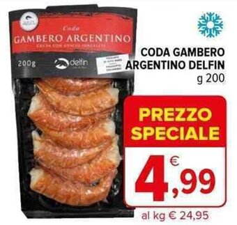 CODA GAMBERO ARGENTINO DELFIN g 200