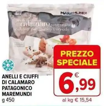 ANELLI E CIUFFI DI CALAMARO PATAGONICO MAREMUNDI g 450