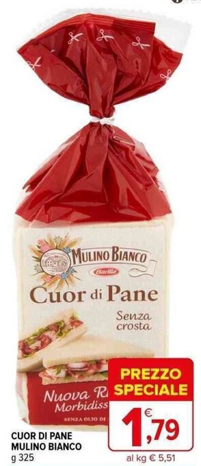 Iperal CUOR DI PANE MULINO BIANCO g 325 offerta