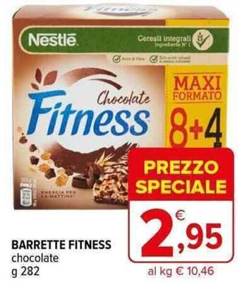 Iperal BARRETTE FITNESS chocolate g 282 offerta