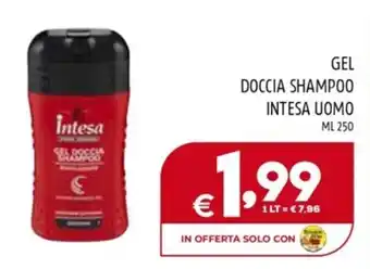 GEL DOCCIA SHAMPOO INTESA UOMO ML 250