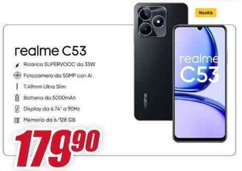 Trony realme C53 offerta