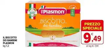 Iperal IL BISCOTTO DEI BAMBINI PLASMON kg 1,2 offerta
