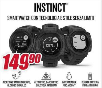 Trony INSTINCT SMARTWATCH CON TECNOLOGIA E STILE SENZA LIMITI offerta