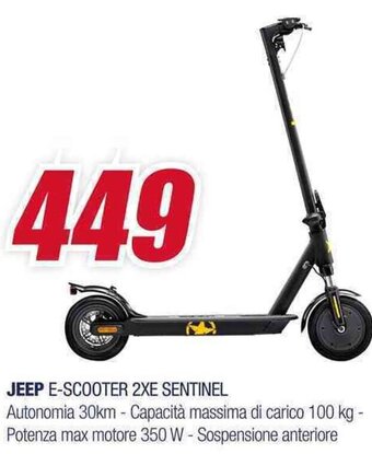 JEEP E-SCOOTER 2XE SENTINEL
