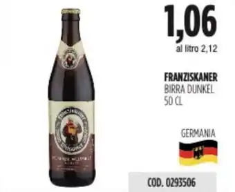 FRANZISKANER BIRRA DUNKEL 50 CL
