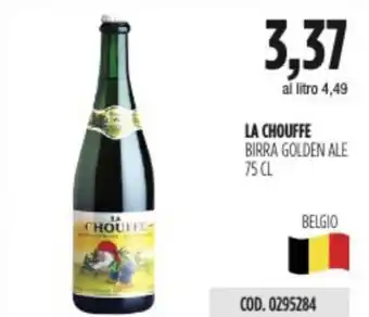 Carico Cash & Carry LA CHOUFFE BIRRA GOLDEN ALE 75 CL offerta