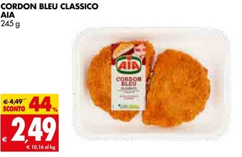 Tigros CORDON BLEU CLASSICO AIA 245 g offerta