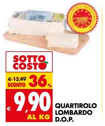 Tigros QUARTIROLO LOMBARDO D.O.P. offerta