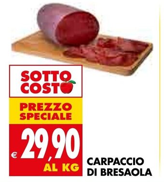 Tigros CARPACCIO DI BRESAOLA offerta