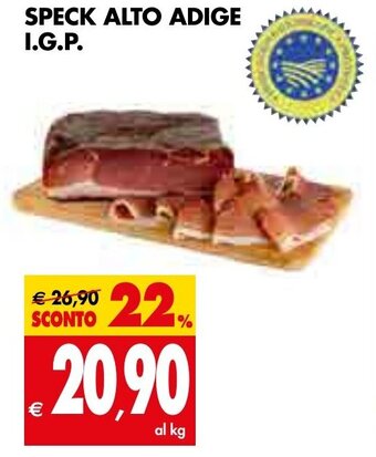 Tigros SPECK ALTO ADIGE I.G.P. offerta
