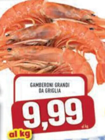 GAMBERONI GRANDI DA GRIGLIA