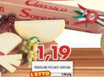 MA Supermercati PROVOLONE PICCANTE SORESINA offerta