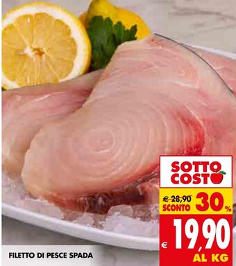 Tigros FILETTO DI PESCE SPADA offerta